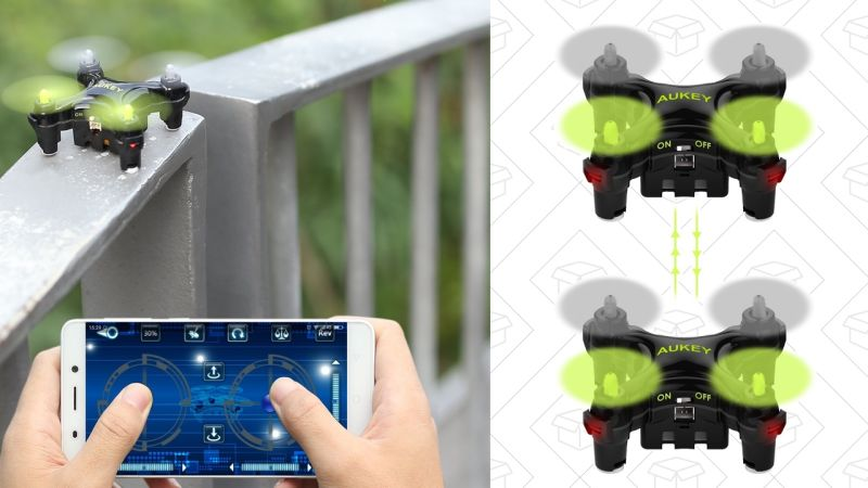 Mini Drone de Aukey, $24 con cĂłdigo AU2DRONE